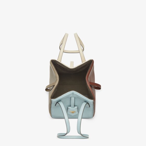 Fendi Origami Mini Multicolour Leather Mini Bag That Can Be Transformed - Image 4